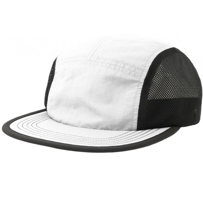 White - Back - Atlantis Unisex Adult Erie Retro Technical Recycled Cap