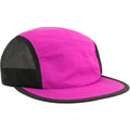 Fluorescent Fuchsia - Front - Atlantis Unisex Adult Erie Retro Technical Recycled Cap