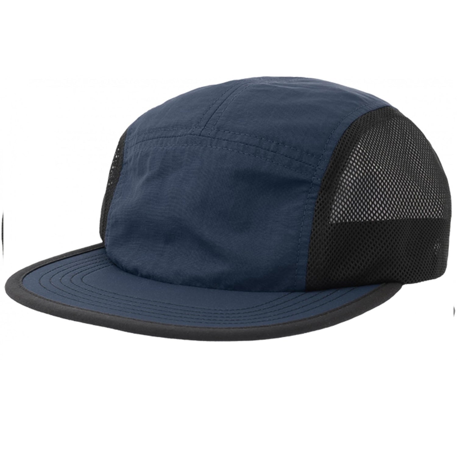 Navy - Back - Atlantis Unisex Adult Erie Retro Technical Recycled Cap