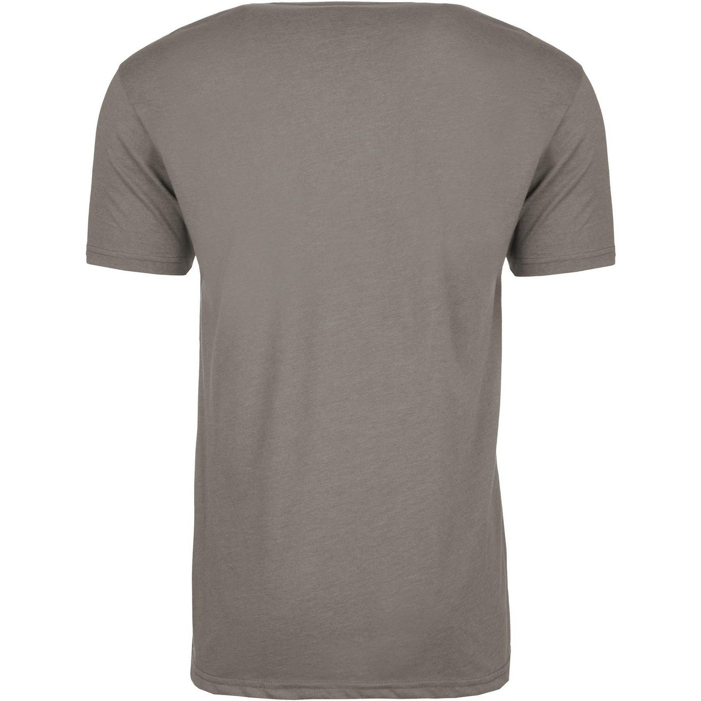 Stone Grey - Back - Next Level Apparel Unisex Adult CVC T-Shirt