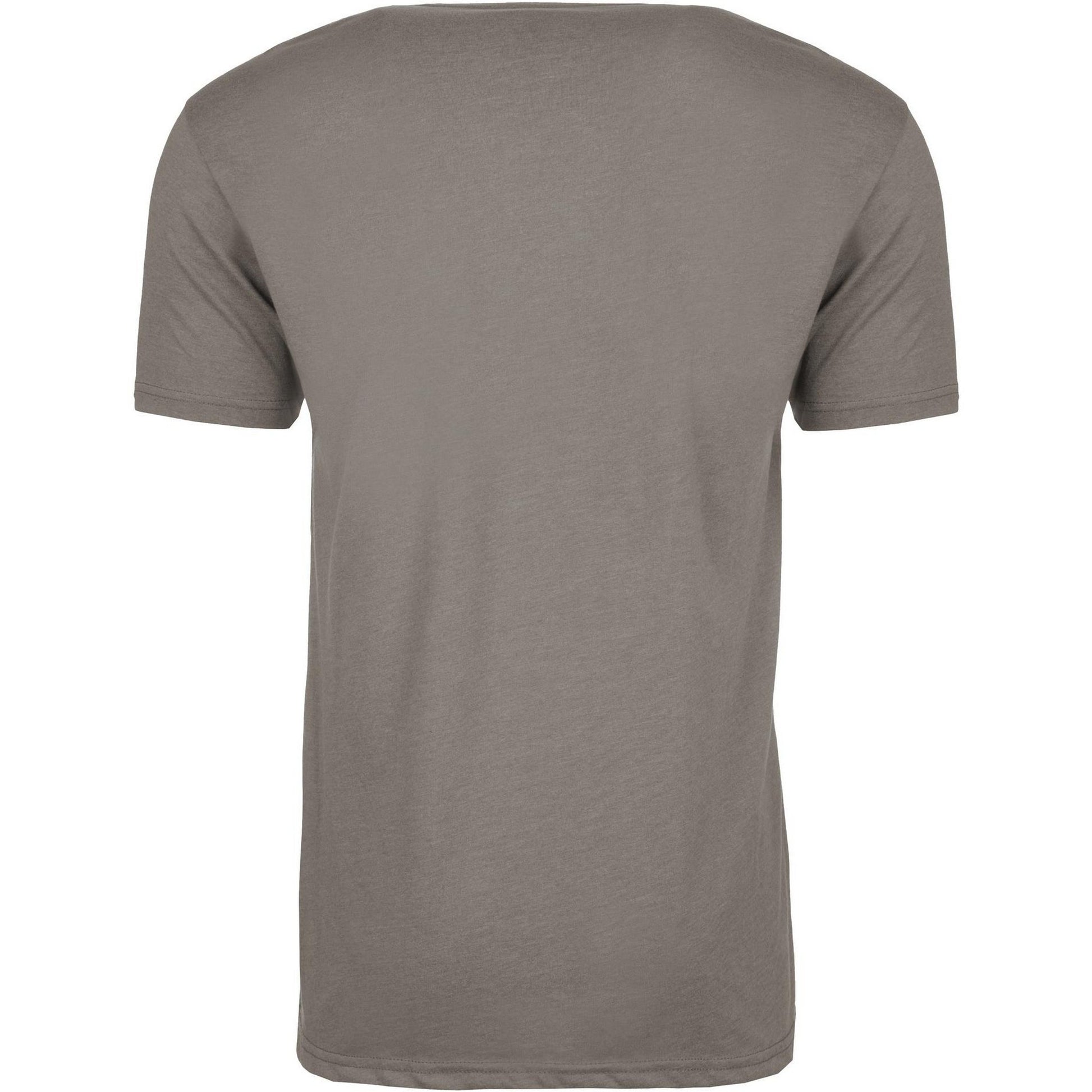 Stone Grey - Back - Next Level Apparel Unisex Adult CVC T-Shirt
