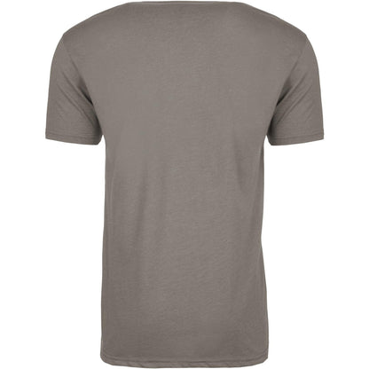 Stone Grey - Back - Next Level Apparel Unisex Adult CVC T-Shirt
