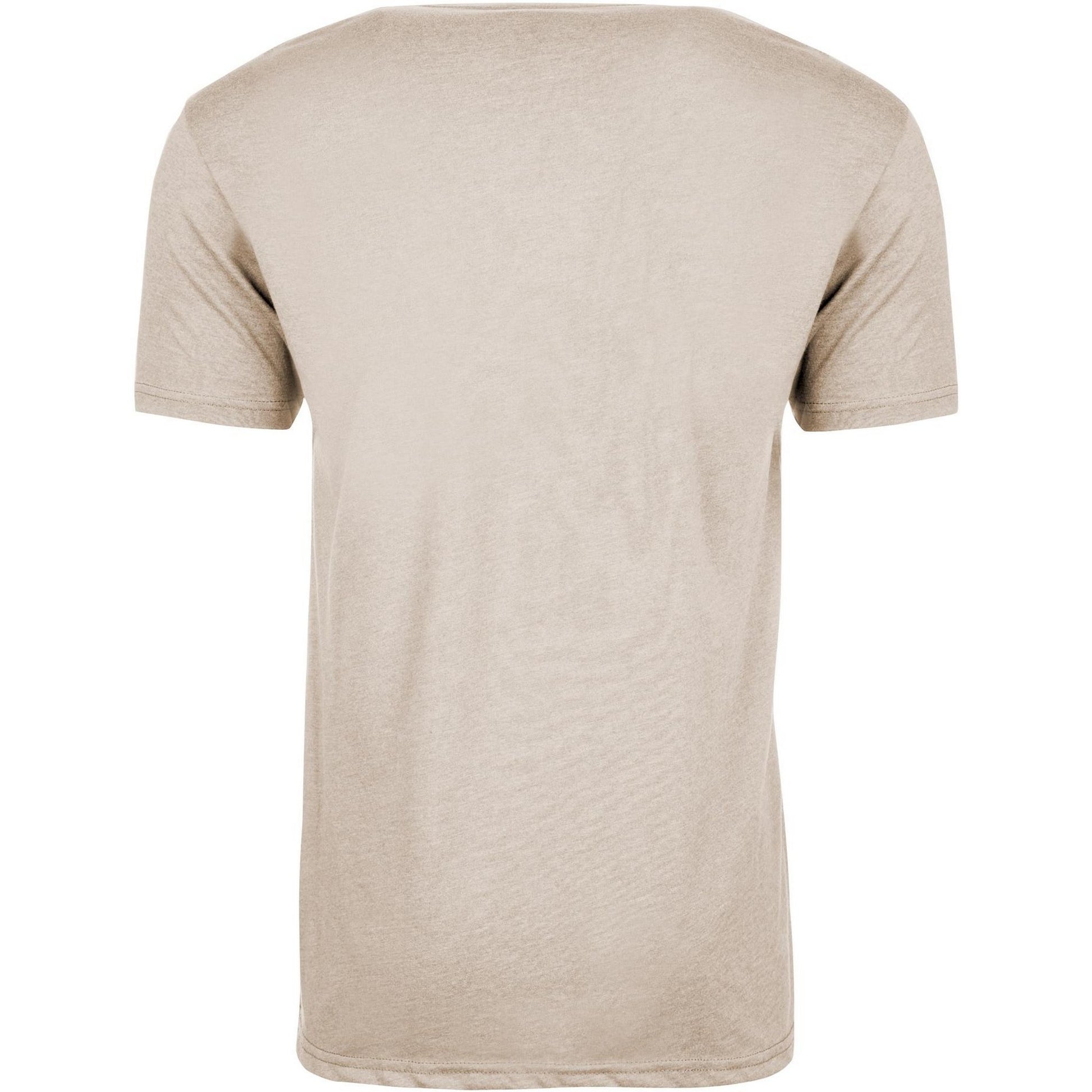 Sand - Back - Next Level Apparel Unisex Adult CVC T-Shirt