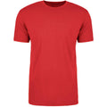 Red - Front - Next Level Apparel Unisex Adult CVC T-Shirt