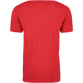 Red - Back - Next Level Apparel Unisex Adult CVC T-Shirt