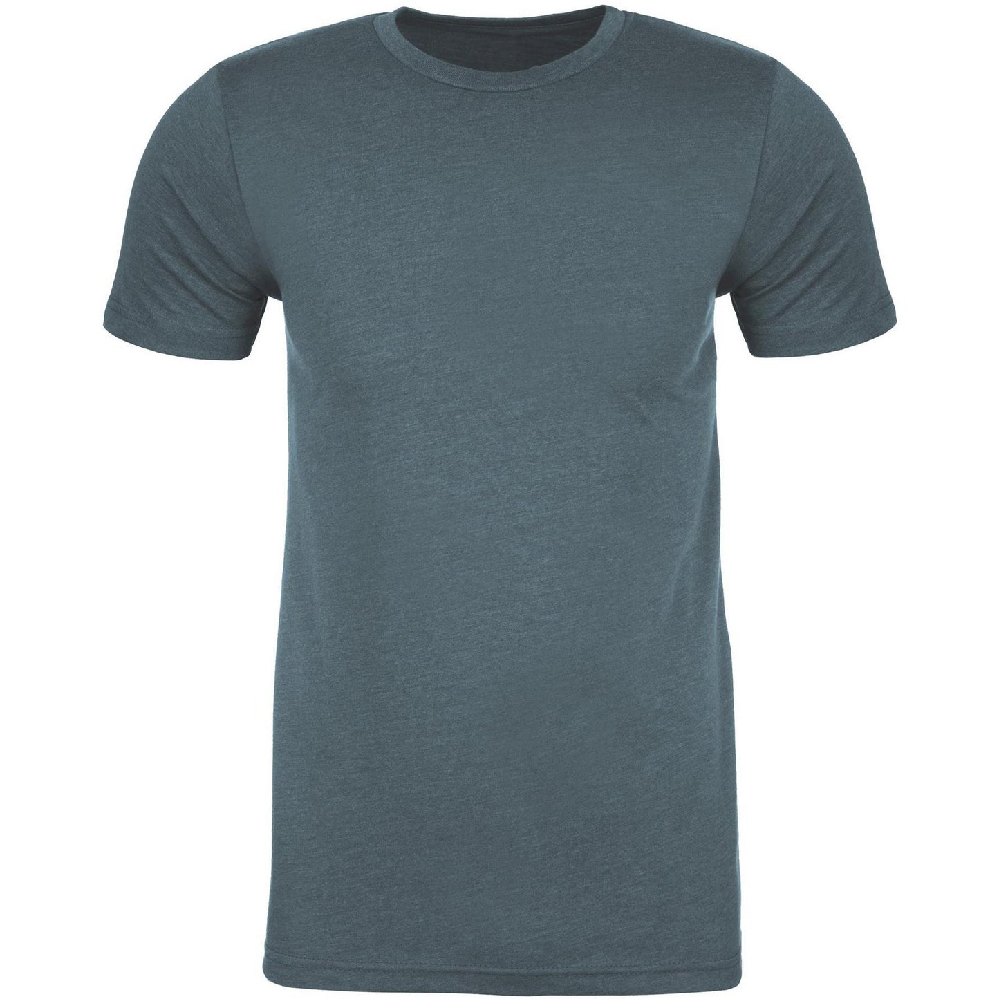 Indigo - Front - Next Level Apparel Unisex Adult CVC T-Shirt