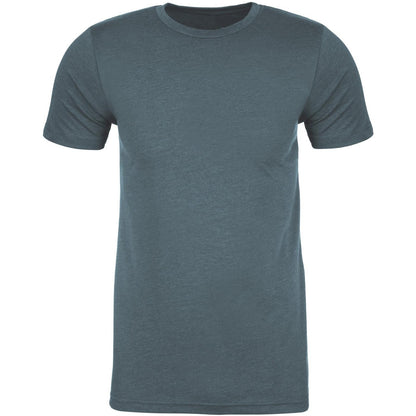 Indigo - Front - Next Level Apparel Unisex Adult CVC T-Shirt