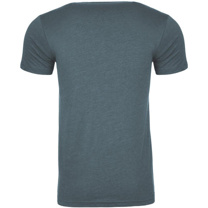Indigo - Back - Next Level Apparel Unisex Adult CVC T-Shirt