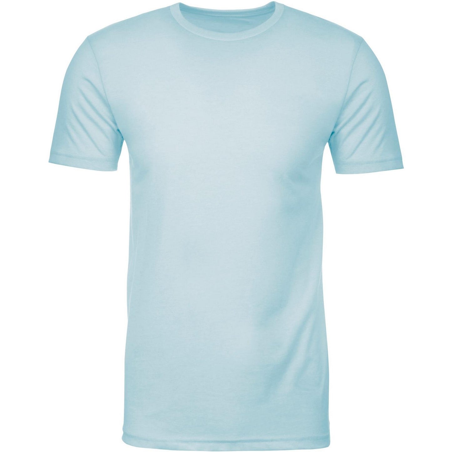 Ice Blue - Front - Next Level Apparel Unisex Adult CVC T-Shirt