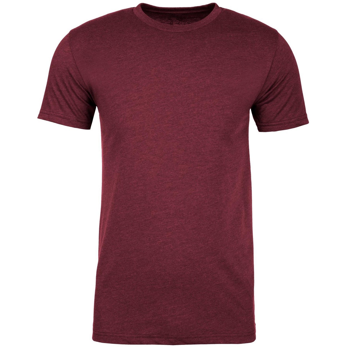 Heather Maroon - Front - Next Level Apparel Unisex Adult CVC T-Shirt