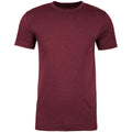 Heather Maroon - Front - Next Level Apparel Unisex Adult CVC T-Shirt