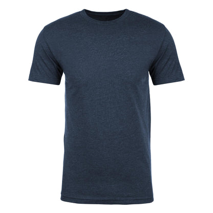 Midnight Navy - Front - Next Level Apparel Unisex Adult CVC T-Shirt