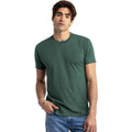 Heather Forest Green - Side - Next Level Apparel Unisex Adult CVC T-Shirt