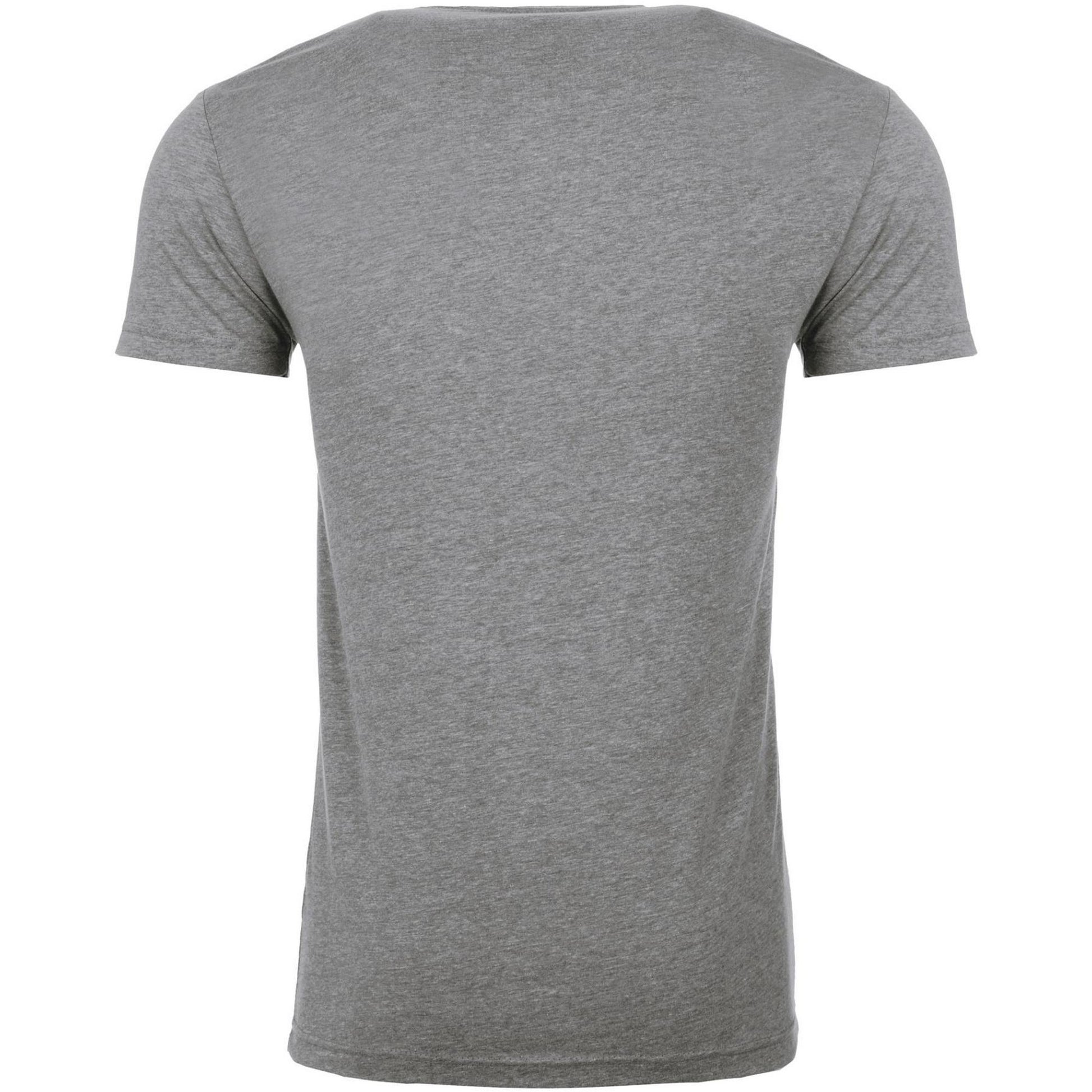 Dark Heather Grey - Back - Next Level Apparel Unisex Adult CVC T-Shirt