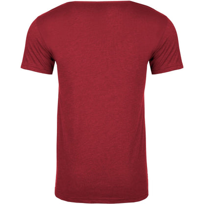 Cardinal - Back - Next Level Apparel Unisex Adult CVC T-Shirt