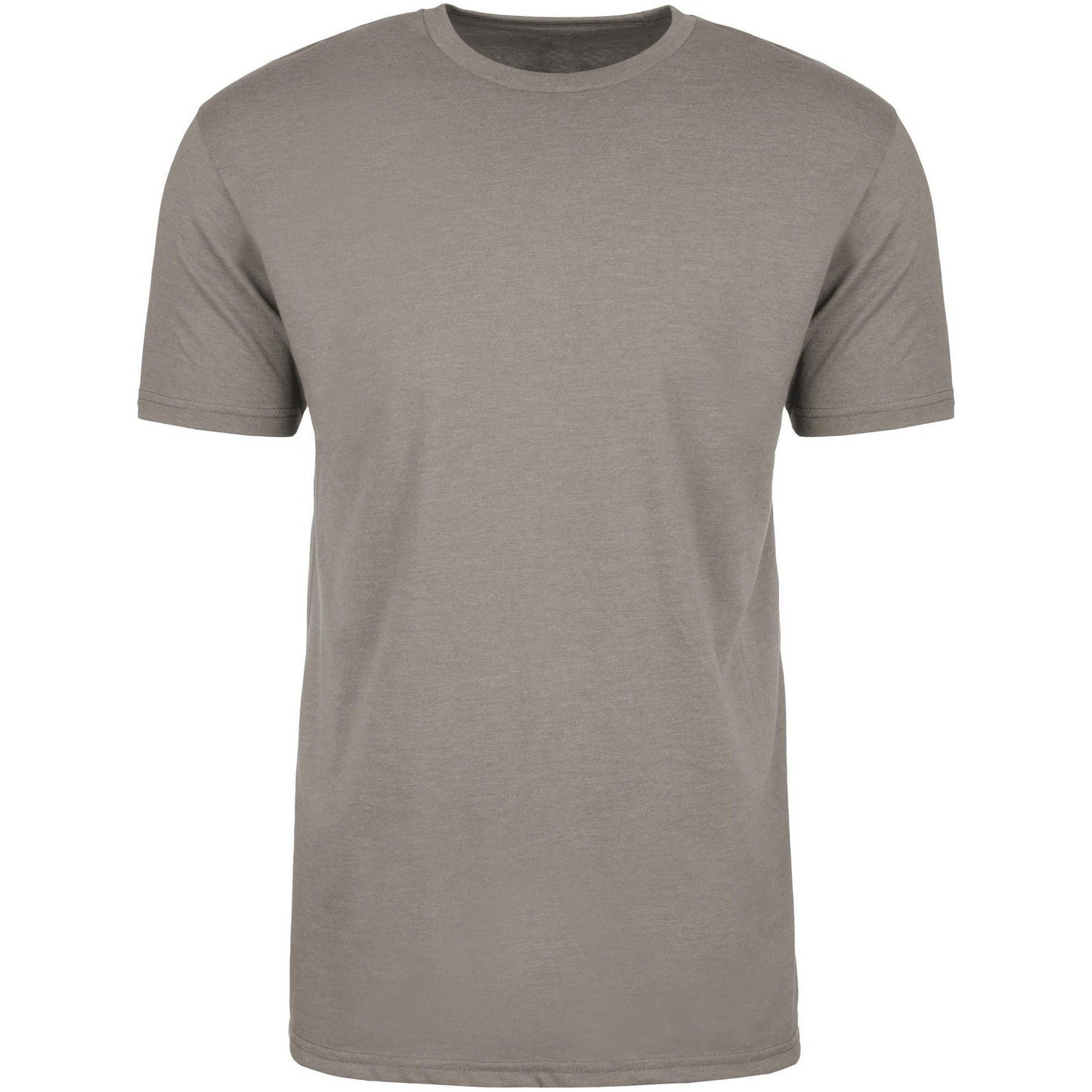 Stone Grey - Front - Next Level Apparel Unisex Adult CVC T-Shirt