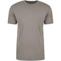 Stone Grey - Front - Next Level Apparel Unisex Adult CVC T-Shirt