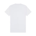White - Back - Casual Classics Unisex Adult Combed Ringspun Cotton Extended Neckline Oversized T-Shirt