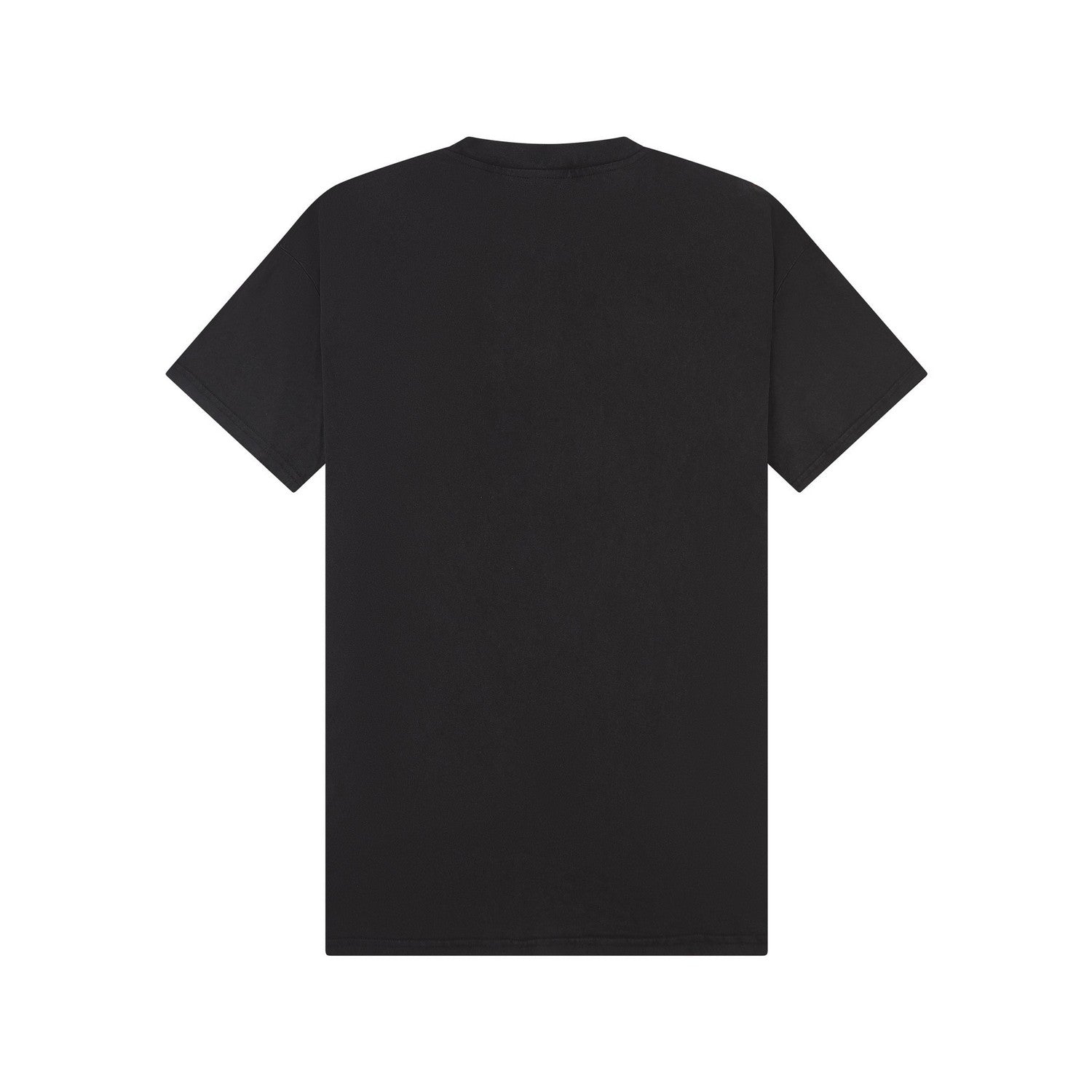 Acid Black - Back - Casual Classics Unisex Adult Acid Wash Combed Ringspun Cotton Extended Neckline Oversized T-Shirt