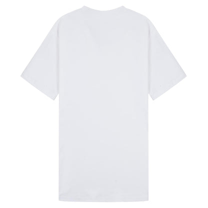 White - Back - Casual Classics Unisex Adult Interlock Tall and Slim T-Shirt