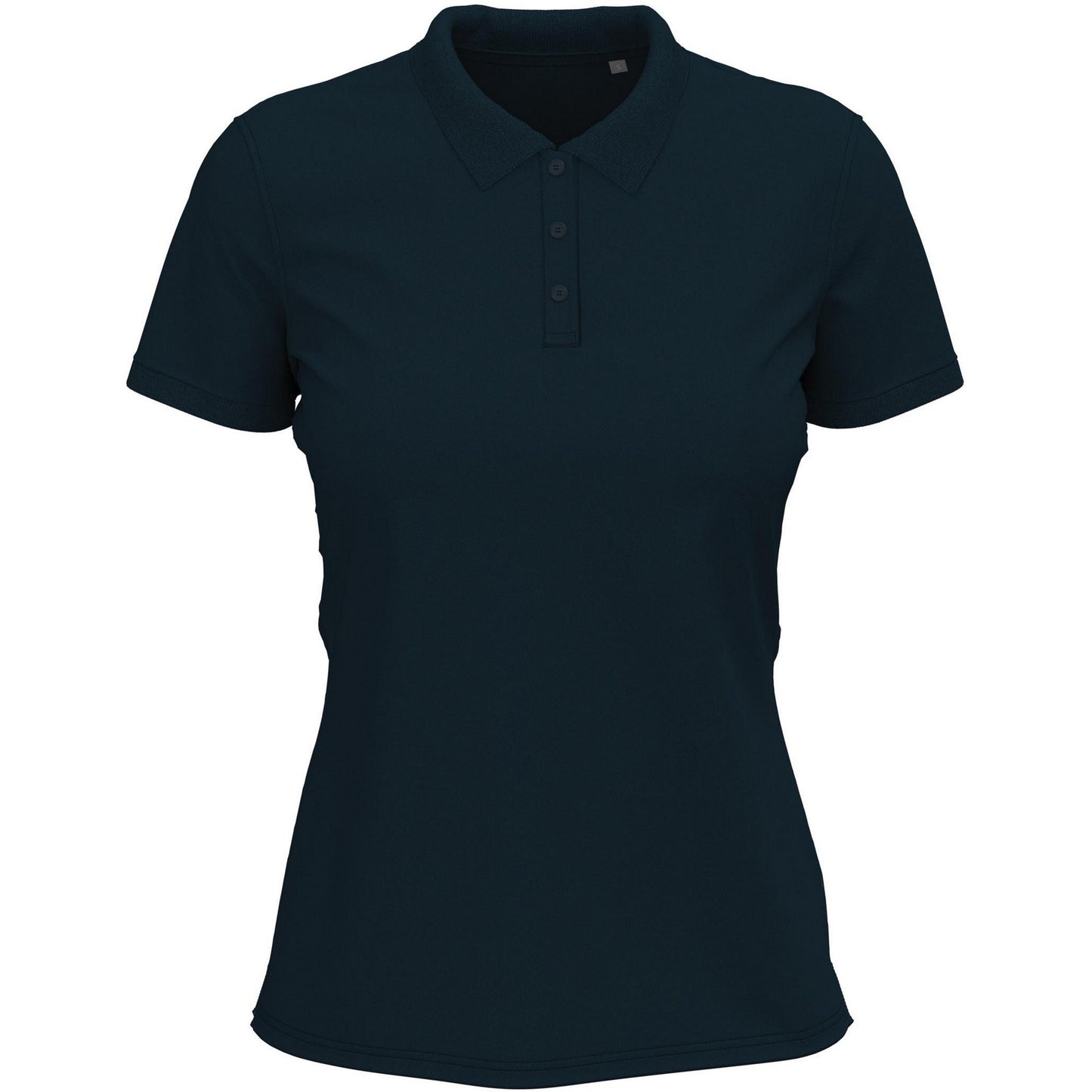 Marina Blue - Front - Stedman Womens-Ladies Stretch Polo Shirt