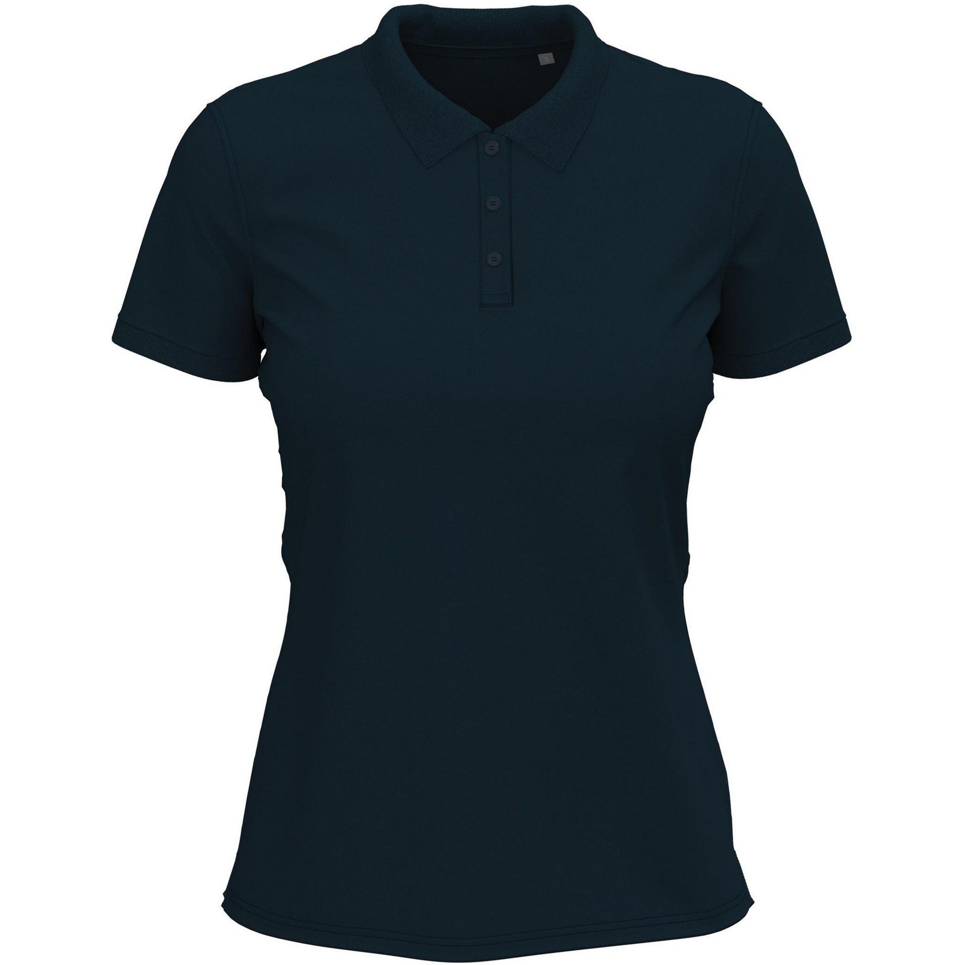 Marina Blue - Front - Stedman Womens-Ladies Stretch Polo Shirt