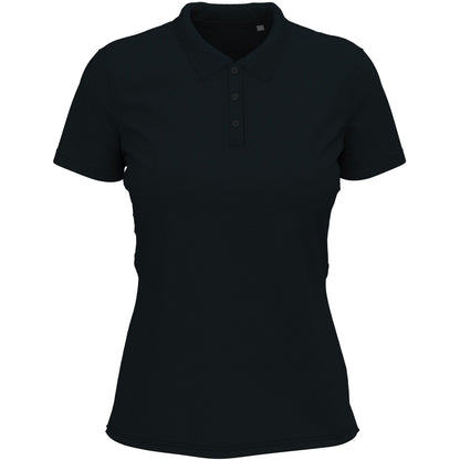 Blue Midnight - Front - Stedman Womens-Ladies Stretch Polo Shirt