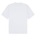 White - Back - Casual Classics Unisex Adult Combed Ringspun Cotton Extended Neckline Oversized T-Shirt