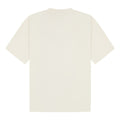 Ecru - Back - Casual Classics Unisex Adult Combed Ringspun Cotton Extended Neckline Oversized T-Shirt