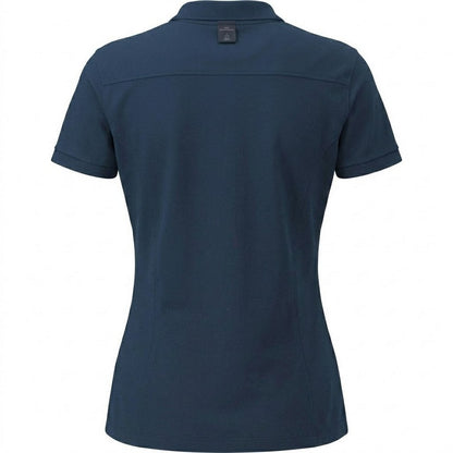 Navy - Back - Stedman Womens-Ladies Lux Cotton Polo Shirt