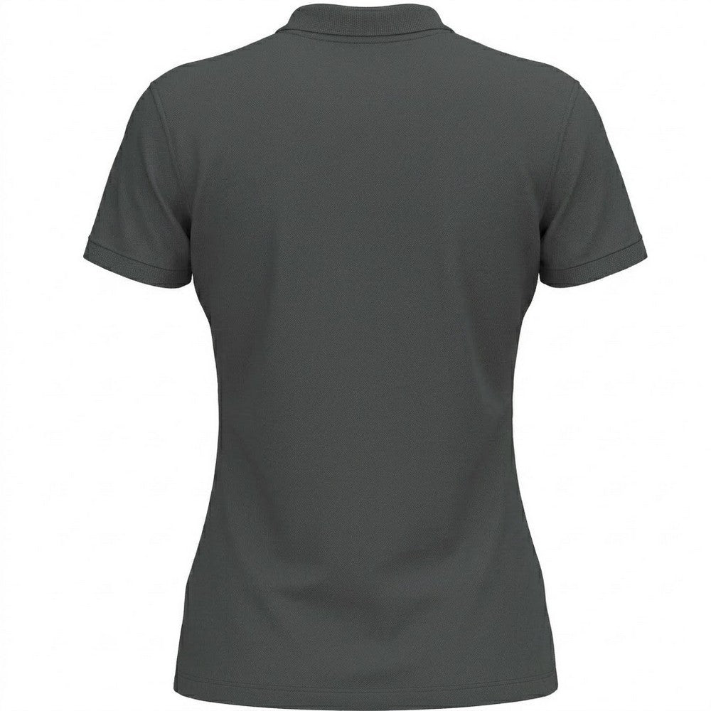 Slate Grey - Back - Stedman Womens-Ladies Lux Cotton Polo Shirt
