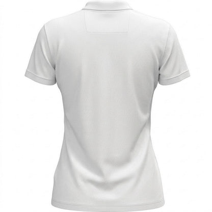 White - Back - Stedman Womens-Ladies Lux Cotton Polo Shirt