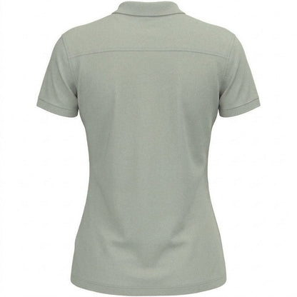 Soft Grey - Back - Stedman Womens-Ladies Lux Cotton Polo Shirt