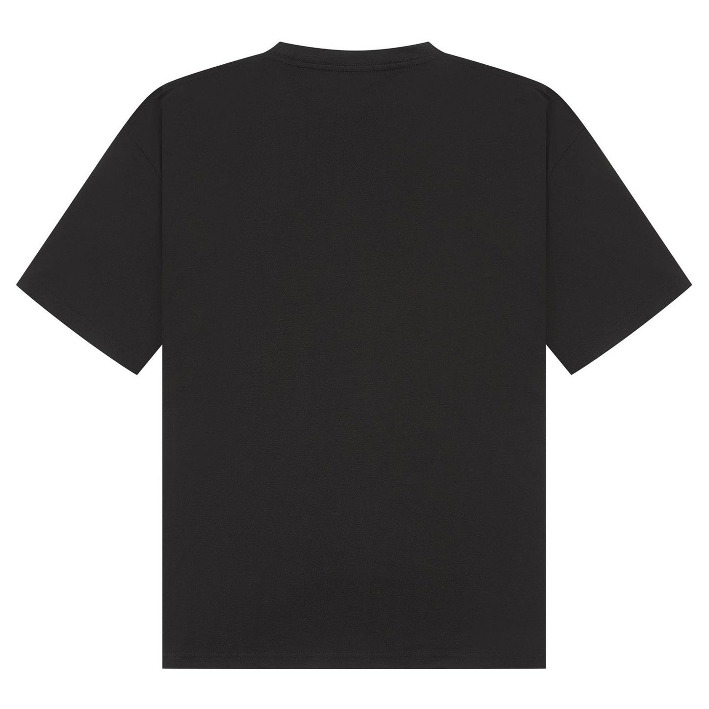 Black - Back - Casual Classics Unisex Adult Combed Ringspun Cotton Oversized T-Shirt