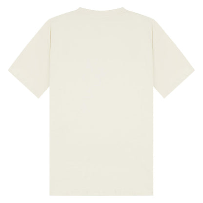 Ecru - Back - Casual Classics Unisex Adult Combed Ringspun Cotton Oversized T-Shirt