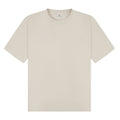 Stone - Front - Casual Classics Unisex Adult Combed Ringspun Cotton Oversized T-Shirt