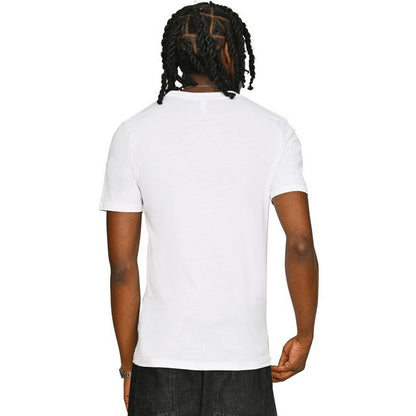 White - Back - Casual Classics Unisex Adult Muscles Combed Ringspun Cotton T-Shirt