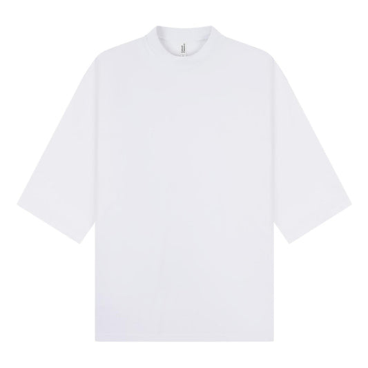 White - Front - Casual Classics Unisex Adult Tall Oversized Half-Sleeved T-Shirt