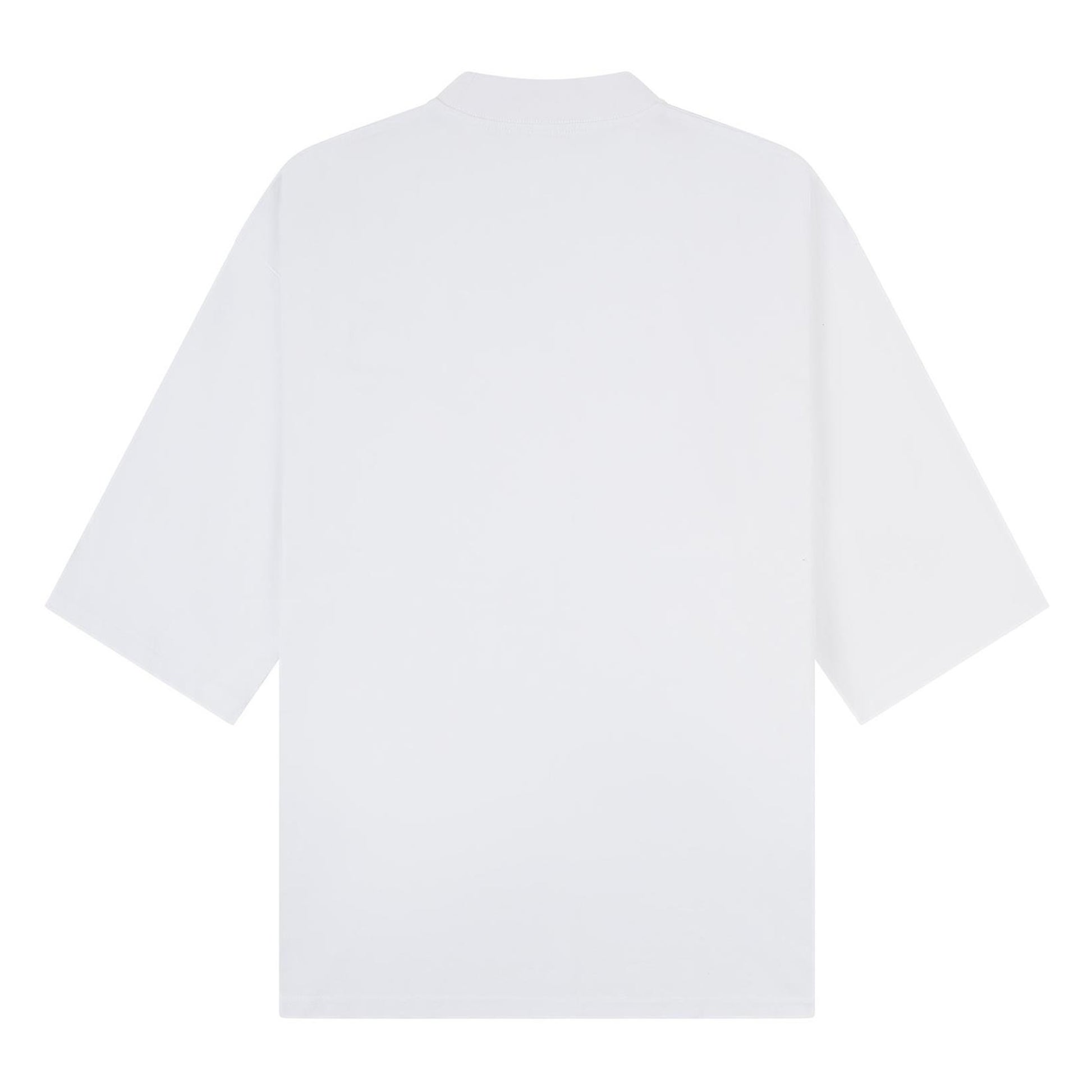 White - Back - Casual Classics Unisex Adult Tall Oversized Half-Sleeved T-Shirt