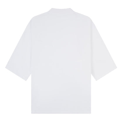 White - Back - Casual Classics Unisex Adult Tall Oversized Half-Sleeved T-Shirt