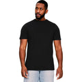 Black - Front - Casual Classics Mens Muscles Combed Ringspun Cotton Tall T-Shirt