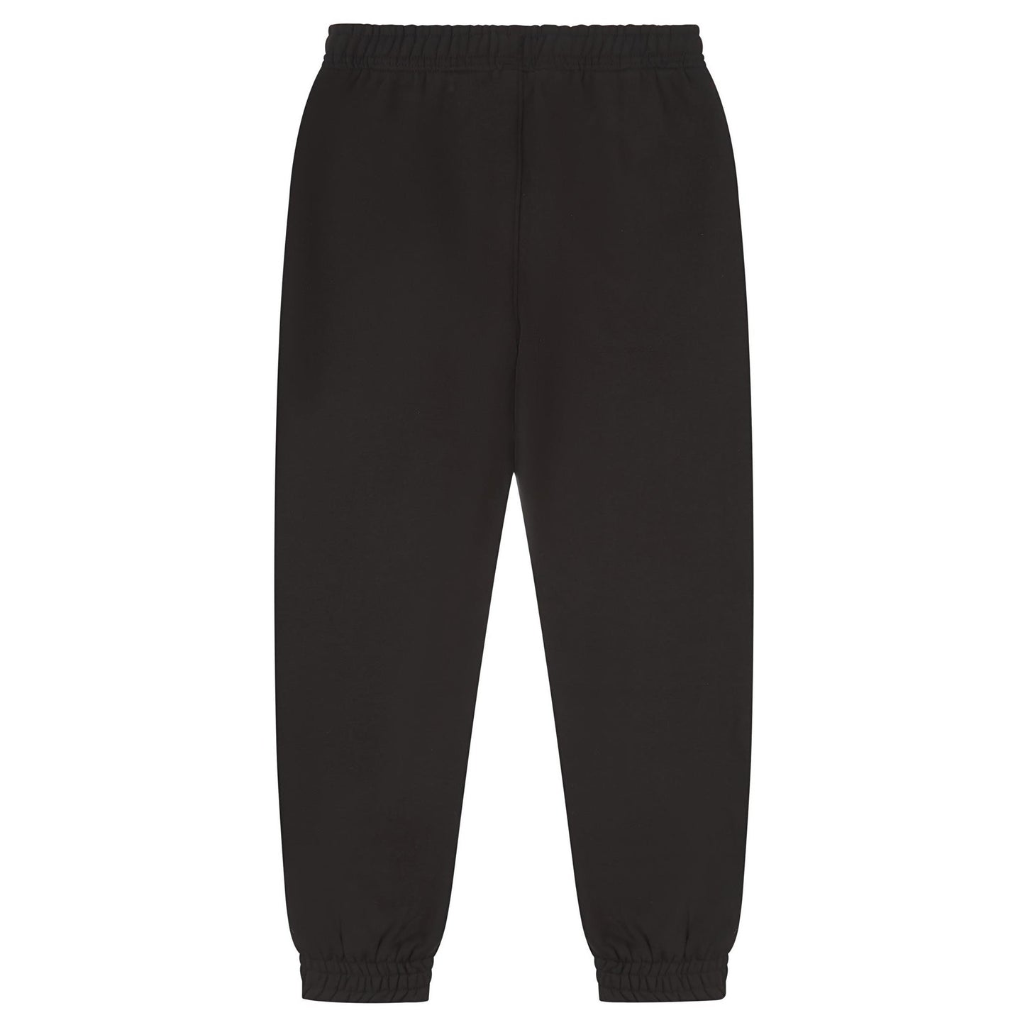 Black - Back - Casual Classics Unisex Adult Premium Combed Cotton Jogging Bottoms