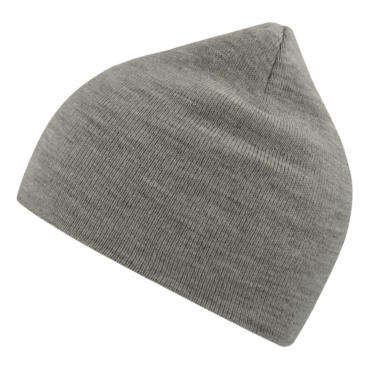 Light Grey Melange - Front - Atlantis Unisex Adult Holly Baseball Cap