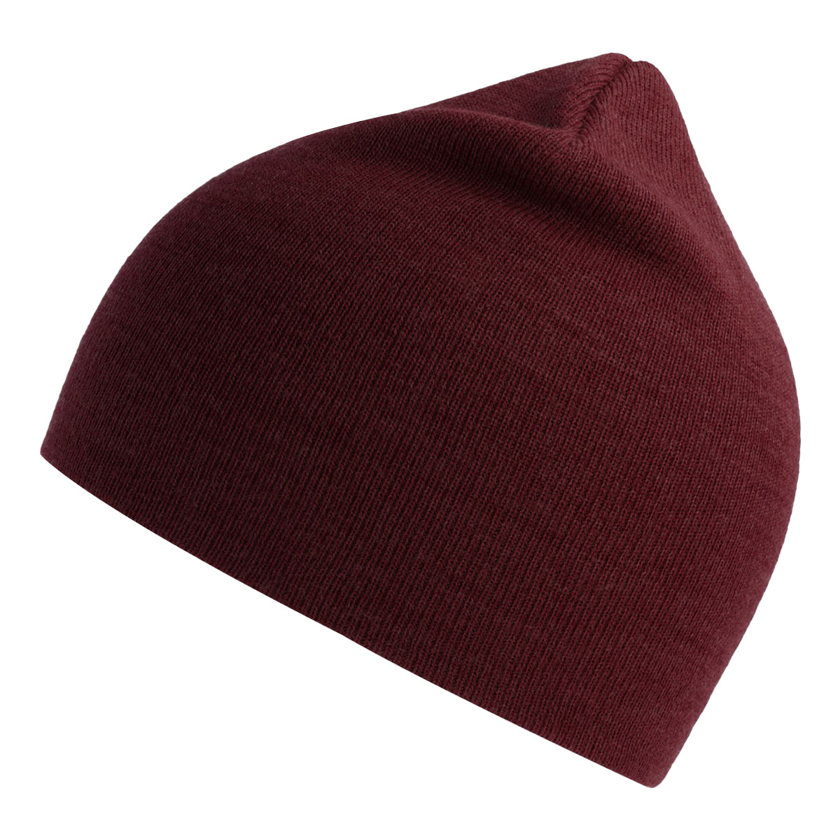 Burgundy Melange - Front - Atlantis Unisex Adult Holly Baseball Cap