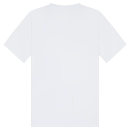 White - Back - Casual Classics Unisex Adult Combed Ringspun Cotton Tall Oversized T-Shirt