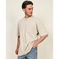 Charcoal - Front - Casual Classics Unisex Adult Combed Ringspun Cotton Tall Oversized T-Shirt