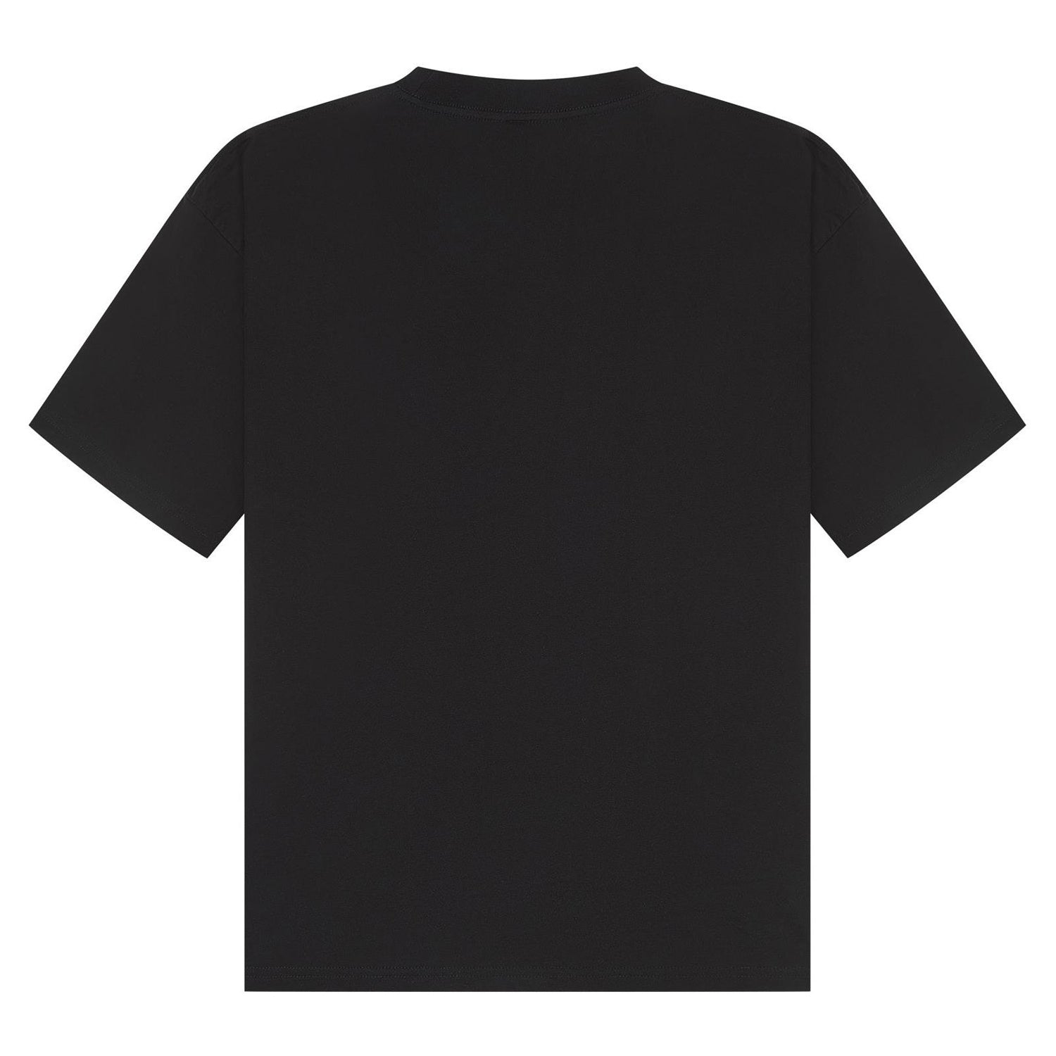 Black - Back - Casual Classics Unisex Adult Combed Ringspun Cotton Boxy Oversized T-Shirt