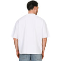 White - Side - Casual Classics Unisex Adult Combed Ringspun Cotton Boxy Oversized T-Shirt