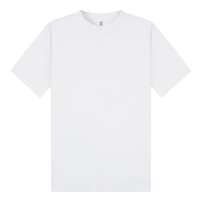 White - Front - Casual Classics Unisex Adult Combed Ringspun Cotton Boxy Oversized T-Shirt
