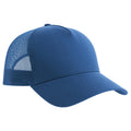 Royal Blue - Back - Atlantis Rapper 5 Panel Cotton Sustainable Trucker Cap